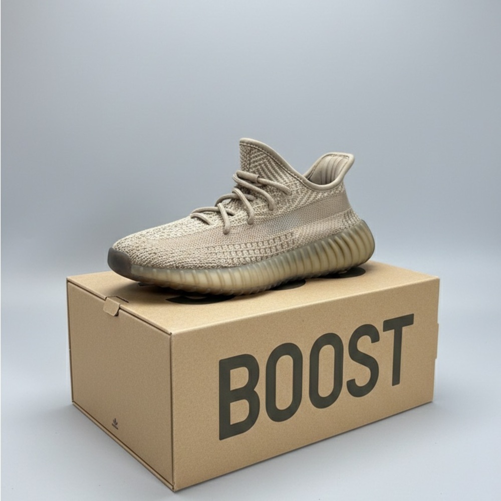 Yeezy Boost Athletic Shoes in Tan